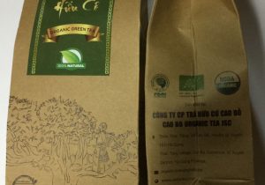 Trà xanh hữu cơ túi giấy loại đặc biệt Cao Bo Organic Tea